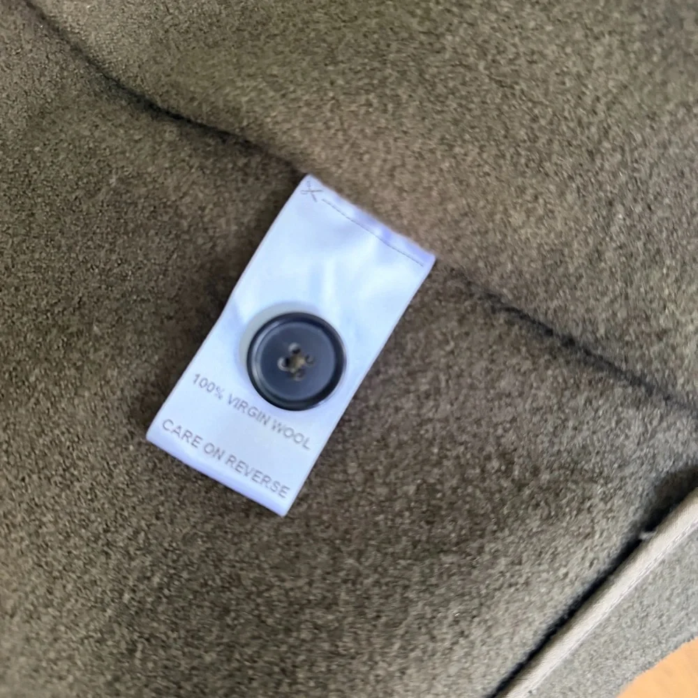 Billy Reid Olive Virgin Wool Blazer 42R - Picture 5 of 6